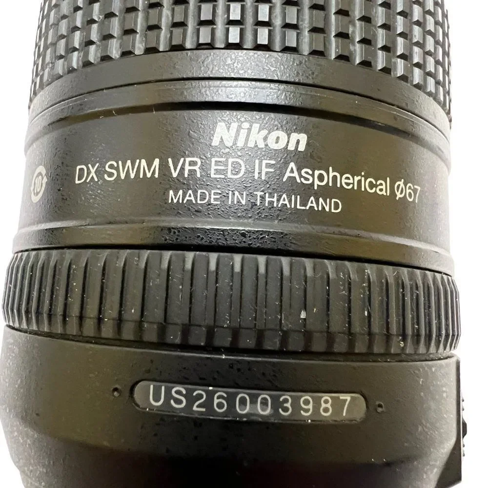 Nikon D50 Camera Upgraded AF-S 16-85mm Nikon DX SWM VR ED IF Aspherical 67 Lens